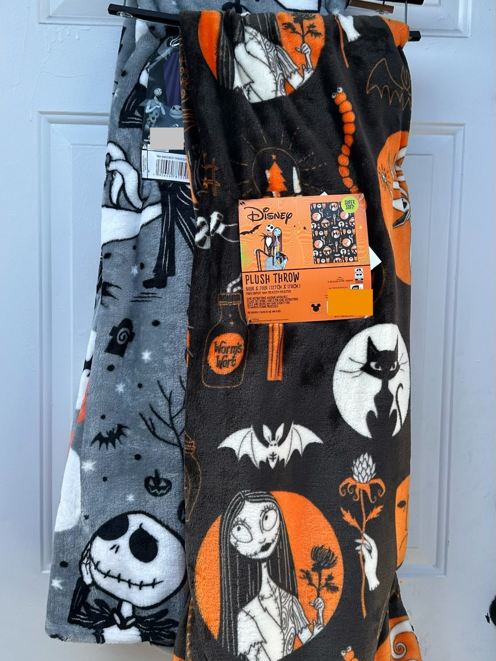 Nightmare before Christmas Halloween Throw Blanket Bundle